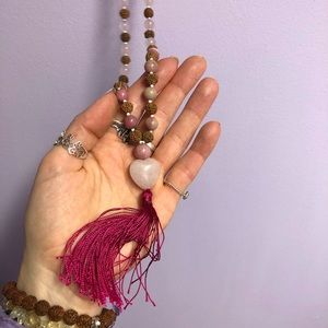 Mala beaded necklace